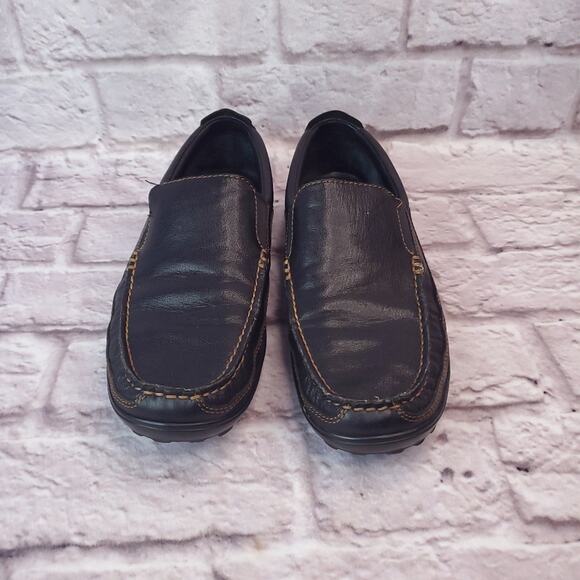 Cole Haan tucker venetian loafers shoes men's size 10 black - Picture 10 of 16